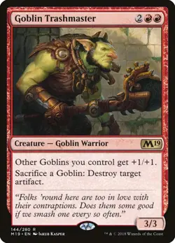 MTG Goblin Trashmaster - 144 / English / Near Mint - Image 1
