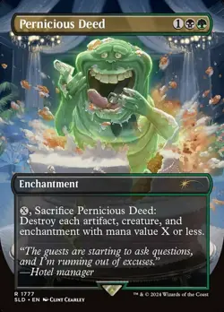 [1x] Pernicious Deed (1777) Near Mint, English Secret Lair MTG Magic - Image 1