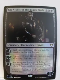 Ob Nixilis of the Black Oath Commander Masters Foil - Image 1