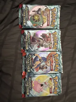 Pokemon TCG Scarlet & Violet Journey Together Booster Packs Full Art Set Sealed - Image 1