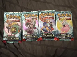 Pokemon TCG Scarlet & Violet Journey Together Booster Packs Full Art Set Sealed - Image 2