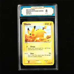 TQG 8 NM-MT 2007 Pokemon ENG Pikachu 57/108 C - Image 1