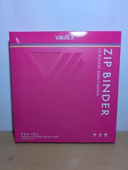 Vault X Pokemon SV9 - 12 Pocket Zip Binder Pink - 1st First Edition - Image 1