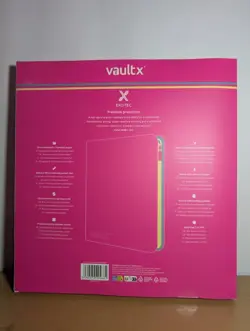 Vault X Pokemon SV9 - 12 Pocket Zip Binder Pink - 1st First Edition - Image 2