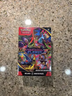 Pokemon TCG Mega Evolution Phantasmal Flames Booster Bundles New Sealed 6 Packs - Image 1