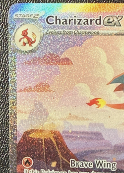Clean 🔥 2023 Pokemon Charizard ex SIR Grading Contender Minty! SV151 #199 - Image 2