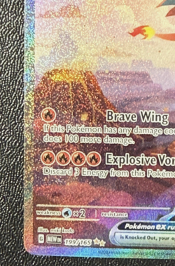 Clean 🔥 2023 Pokemon Charizard ex SIR Grading Contender Minty! SV151 #199 - Image 4