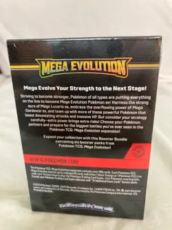 Pokemon TCG Mega Evolution Factory Sealed Booster Bundle 6 packs - Image 5