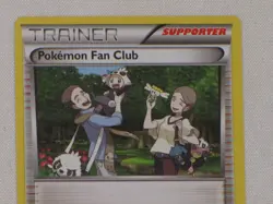 Trainer Supporter Pokemon Fan Club 94/106 2014 XY Uncommon Flashfire - Image 2