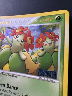 Vintage Pokemon Bellossom 3/115 EX Unseen Forces STAMPED Reverse Holo Rare 2005 - Image 2