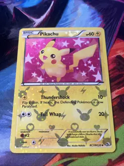 Pikachu - Holo/Reverse Holo - RC7/RC25 Legendary Treasures - Pokemon TCG -NM - Image 2