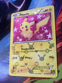 Pikachu - Holo/Reverse Holo - RC7/RC25 Legendary Treasures - Pokemon TCG -NM - Image 4
