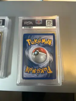 Rare 2005 POKEMON EX UNSEEN FORCES GOLD STAR #114 RAIKOU-HOLO PSA 8 NEW CERT - Image 2