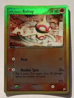 Pokemon - Team Magma's Baltoy - Team Magma vs Aqua 60/95 - Reverse Holo - NM - Image 1