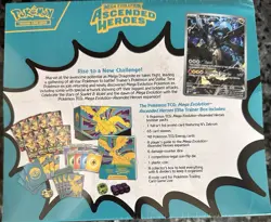 Pokemon Mega Evolution Ascended Heroes Elite Trainer Box Booster - Image 2