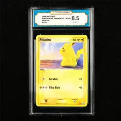 TQG 8.5 NM-MT+ 2004 Pokemon ENG Pikachu 6/10 - Image 1