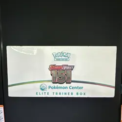 Sealed Pokemon Scarlet & Violet 151 Elite Trainer Box Pokemon Center Exclusive - Image 5