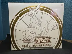 Pokemon TCG Sword & Shield Brilliant Stars Elite Trainer Box ETB - Image 1