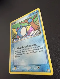 Pokemon TCG Marill EX Team Rocket Returns 68 Reverse Holo Common Near Mint NM - Image 2