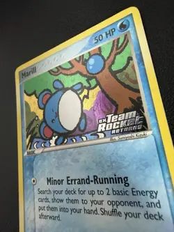 Pokemon TCG Marill EX Team Rocket Returns 68 Reverse Holo Common Near Mint NM - Image 4
