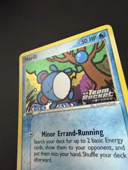 Pokemon TCG Marill EX Team Rocket Returns 68 Reverse Holo Common Near Mint NM - Image 5