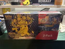 Pokemon TCG: Surging Sparks ETB & Booster Bundle Costco 2-pack Factory Sealed - Image 1
