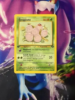 1st Edition Exeggcute 52/64 Jungle Common Pokemon TCG Vintage WotC 1999 - Image 3