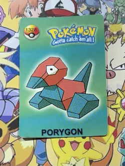 Pokemon Pikachu Vintage Pocket Monsters Vending HOLO Prism Sticker 1998 Nintendo - Image 2