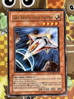 Yugioh Lord British Space Fighter SOVR-EN035 Single - Image 1
