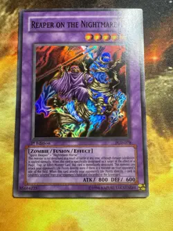 Reaper Of The Nightmare 1st Edition Super Rare PGD-078 Yu-Gi-Oh! TCG NM / MINT - Image 1