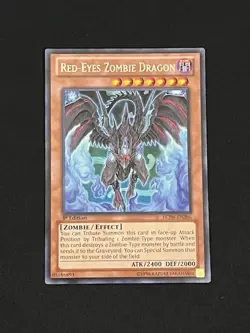 Red-Eyes Zombie Dragon LCJW-EN206 YuGiOh Legendary Collection 4: Joey's World Me - Image 2