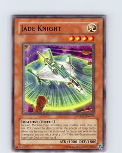 Yu-Gi-Oh TCG Jade Knight CSOC-EN037 Unlimited Regular Common Card NM - Image 1