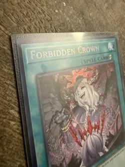Yu-Gi-Oh Forbidden Crown Secret Rare BPRO-EN067 1st Edition Near Mint - Image 5