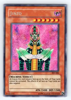 Yugioh Jinzo PSV-000 Secret Rare - NM 💎 - Image 1