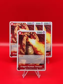 Dragon Number Thirteen OP10-012 Royal Blood Regular 4pcs NM One Piece - Image 1