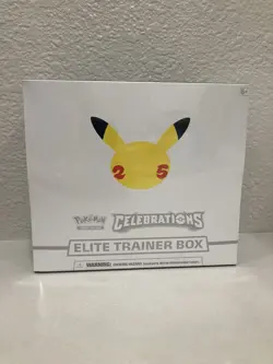 Pokemon Trading Card Game CELEBRATIONS Elite Trainer Box Factory Sealed No RES 820650809439 - Image 1