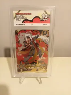 Jiraiya NR-AR-025 Naruto Kayou Card CCG Grade 10 Slab Ace Grading - Image 1