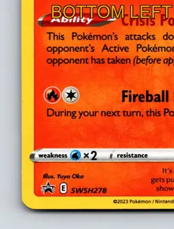 Stage 2 Cinderace HP 170 Fireball Shot Attack Rarity Red Pokemon - Image 5