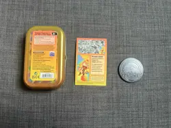 Pokemon TCG 151 Arcanine Mini Tin With Art Card and Coin - Image 2
