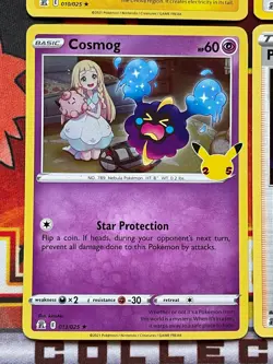 Pokemon Celebrations 4 Card Holo Lot Zekrom/ Solgaleo/ Cosmog/ Professor's Resea - Image 4
