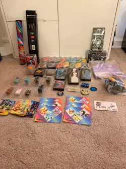 Pokemon TCG Bulk Bundle Job Lot Reverse/Holo/Uncommon 5000+ Cards + Accessories - Image 3