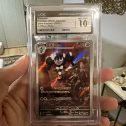 Gem Mint 10 Gothorita CGC Snow Hazard #078/071 Japanese Pokemon Card - Image 1