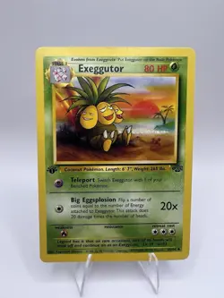 Pokemon Card - Exeggutor Jungle 35/64 Uncommon 1st Edition NM/LP - Image 1