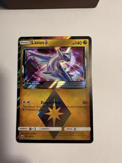 Pokemon Latios Prism Star Celestial Storm 108/168 Prism Rare SM Holo Card - Image 3