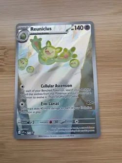 Pokemon Promo Reuniclus SVP 212 Illustration Rare – NM – Holo Art Card ✨ - Image 1