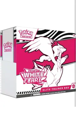 Pokemon TCG Card Scarlet & Violet 10.5 WHITE FLARE Elite Trainer Box -NEW SEALED - Image 1