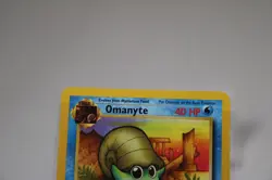 1999 Pokemon Fossil 1st Edition Non-Holo Common Card: Omanyte (52/62) - MP - Image 3