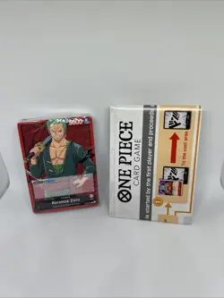 SEALED Roronoa Zoro One Piece Tutorial Demo Deck Card Game Version 2 - Image 1