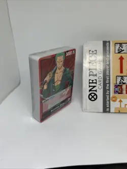SEALED Roronoa Zoro One Piece Tutorial Demo Deck Card Game Version 2 - Image 5
