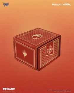 Gatherers' Tavern MTG Avatar the Last Airbender Fire Nation Domaru Deck Box - Image 1